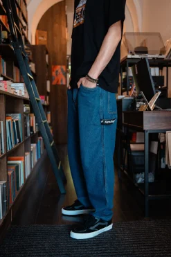 Spodnie Baggy|Jeansy-Kamuflage Spodnie Don't Tell Lauren Workpants