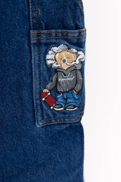 Spodnie Baggy|Jeansy-Kamuflage Spodnie Don't Tell Lauren Workpants