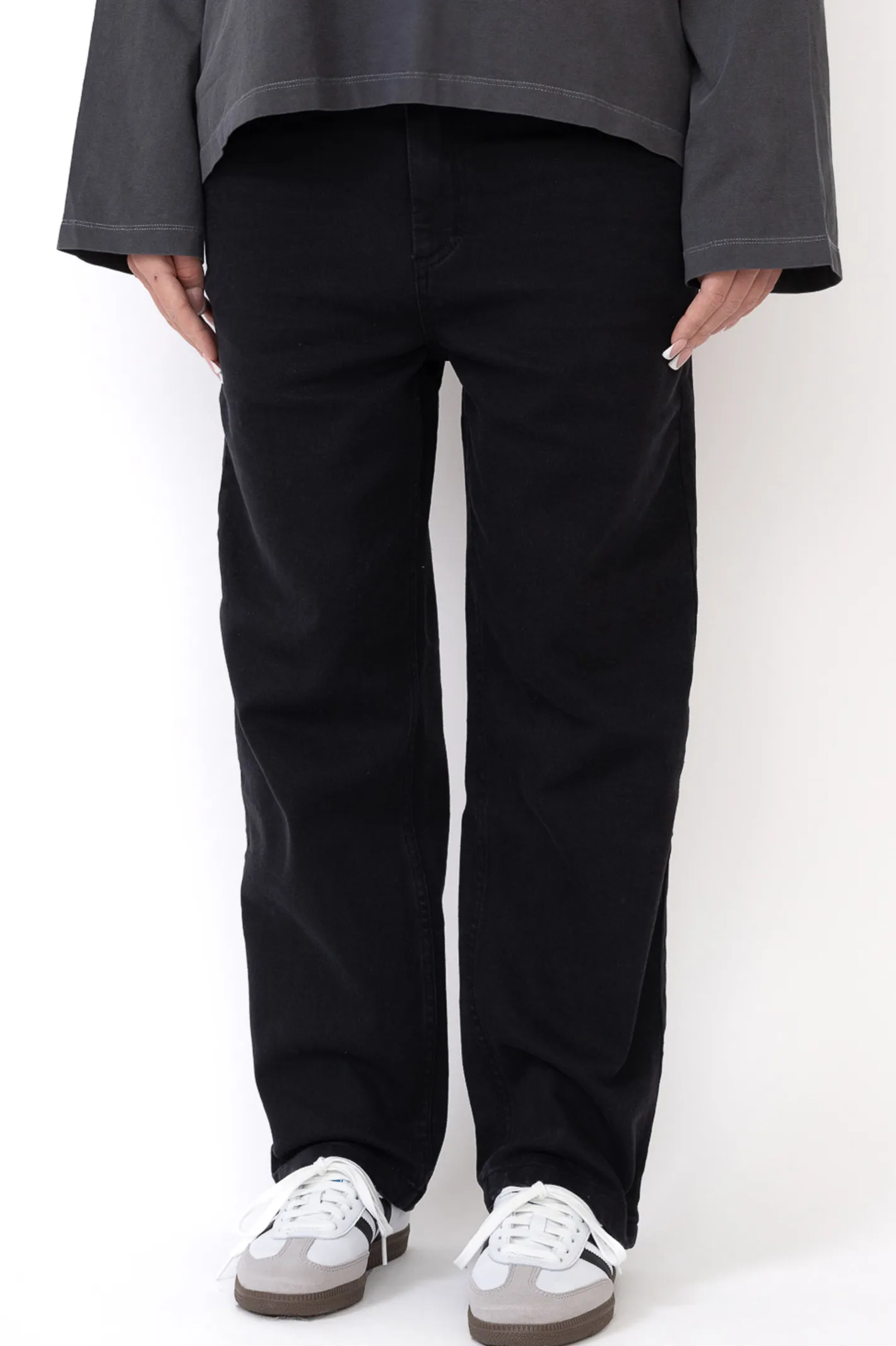 Spodnie Baggy|Jeansy-Kamuflage Spodnie Embroider