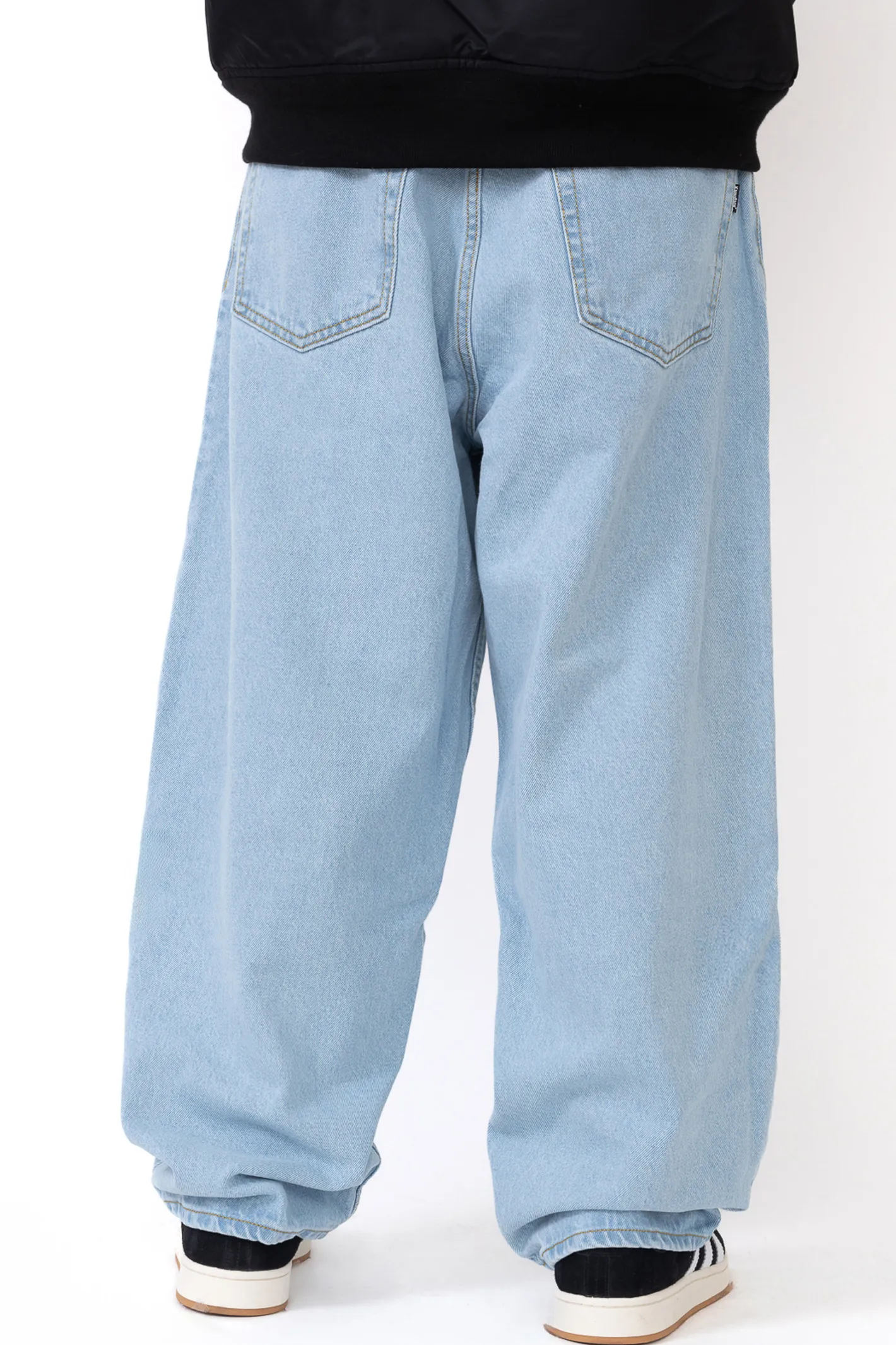 Spodnie Baggy|Jeansy-Kamuflage Spodnie Way Too Big Double Knee