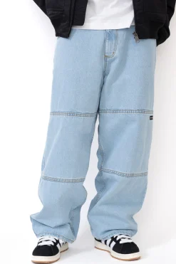 Spodnie Baggy|Jeansy-Kamuflage Spodnie Way Too Big Double Knee
