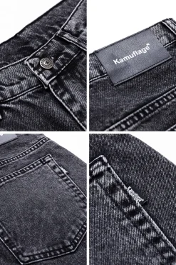 Spodnie Baggy|Jeansy-Kamuflage Spodnie Way Too Big
