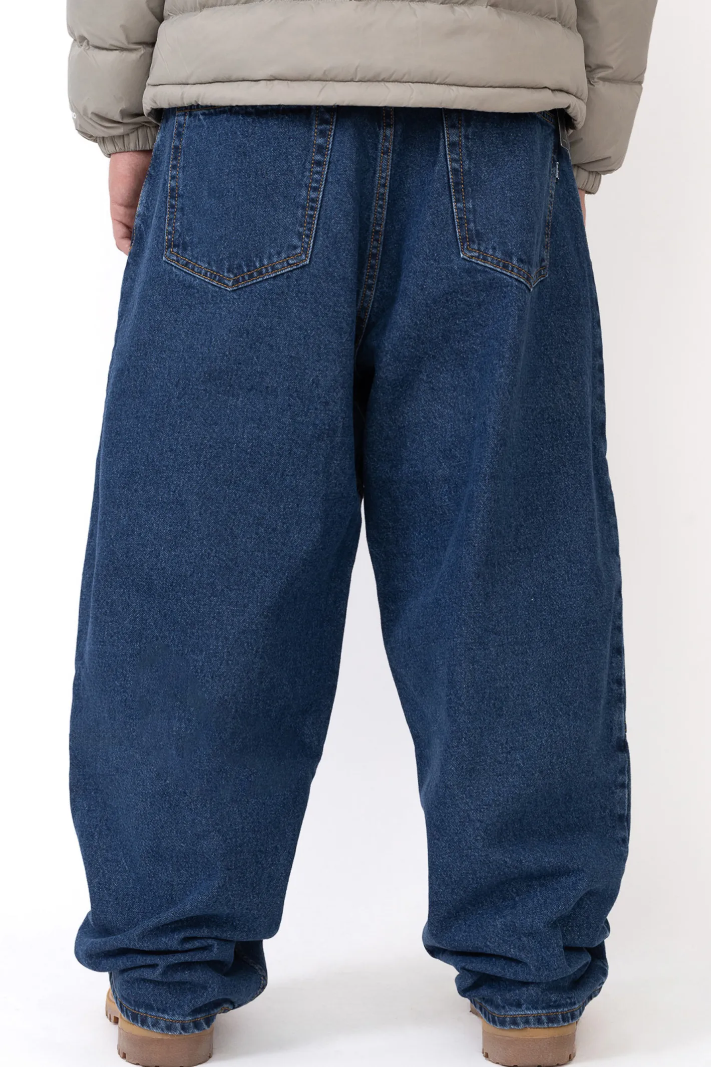 Spodnie Baggy|Jeansy-Kamuflage Spodnie Way Too Big Double Knee