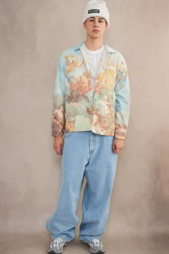 Spodnie Baggy|Jeansy-Kamuflage Spodnie Way Too Big