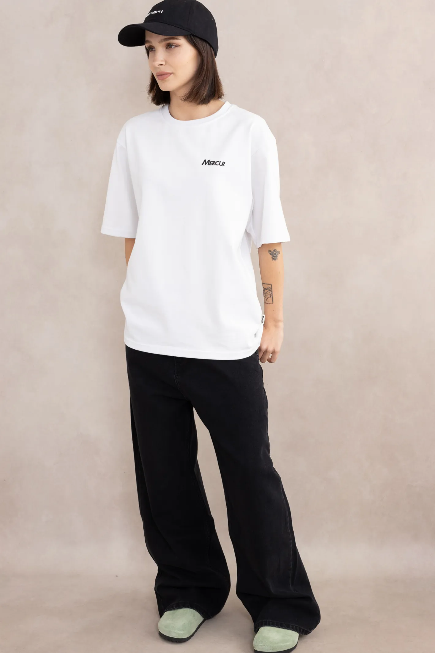 Spodnie Baggy|Jeansy-Mercur Spodnie Loose Gothic