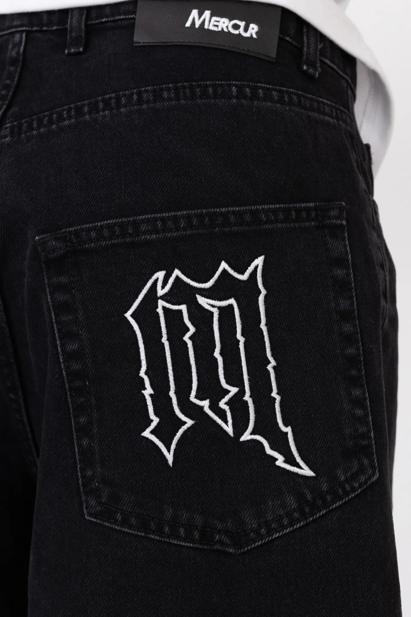 Spodnie Baggy|Jeansy-Mercur Spodnie Loose Gothic
