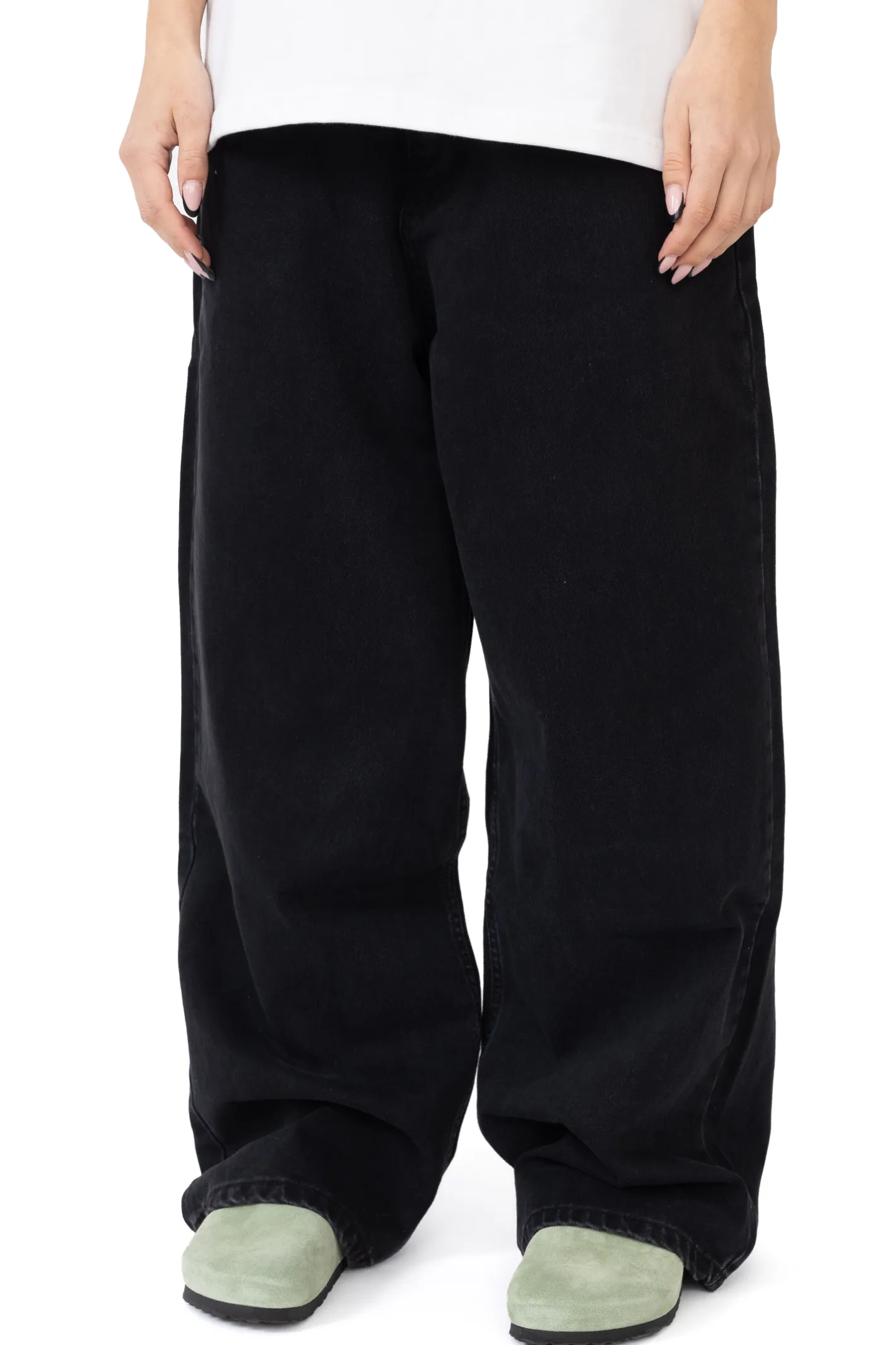Spodnie Baggy|Jeansy-Mercur Spodnie Loose Gothic