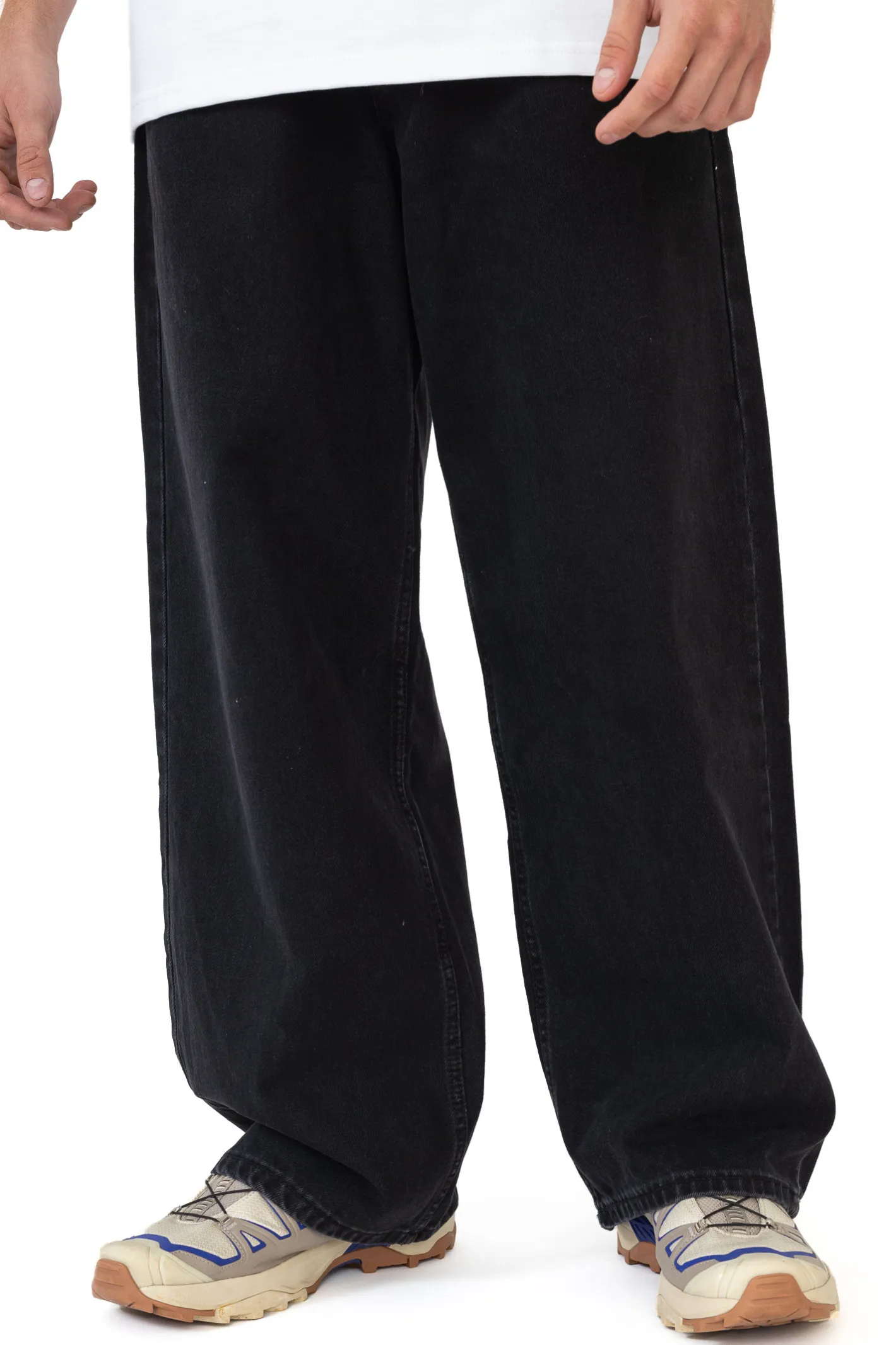 Spodnie Baggy|Jeansy-Mercur Spodnie Loose Gothic
