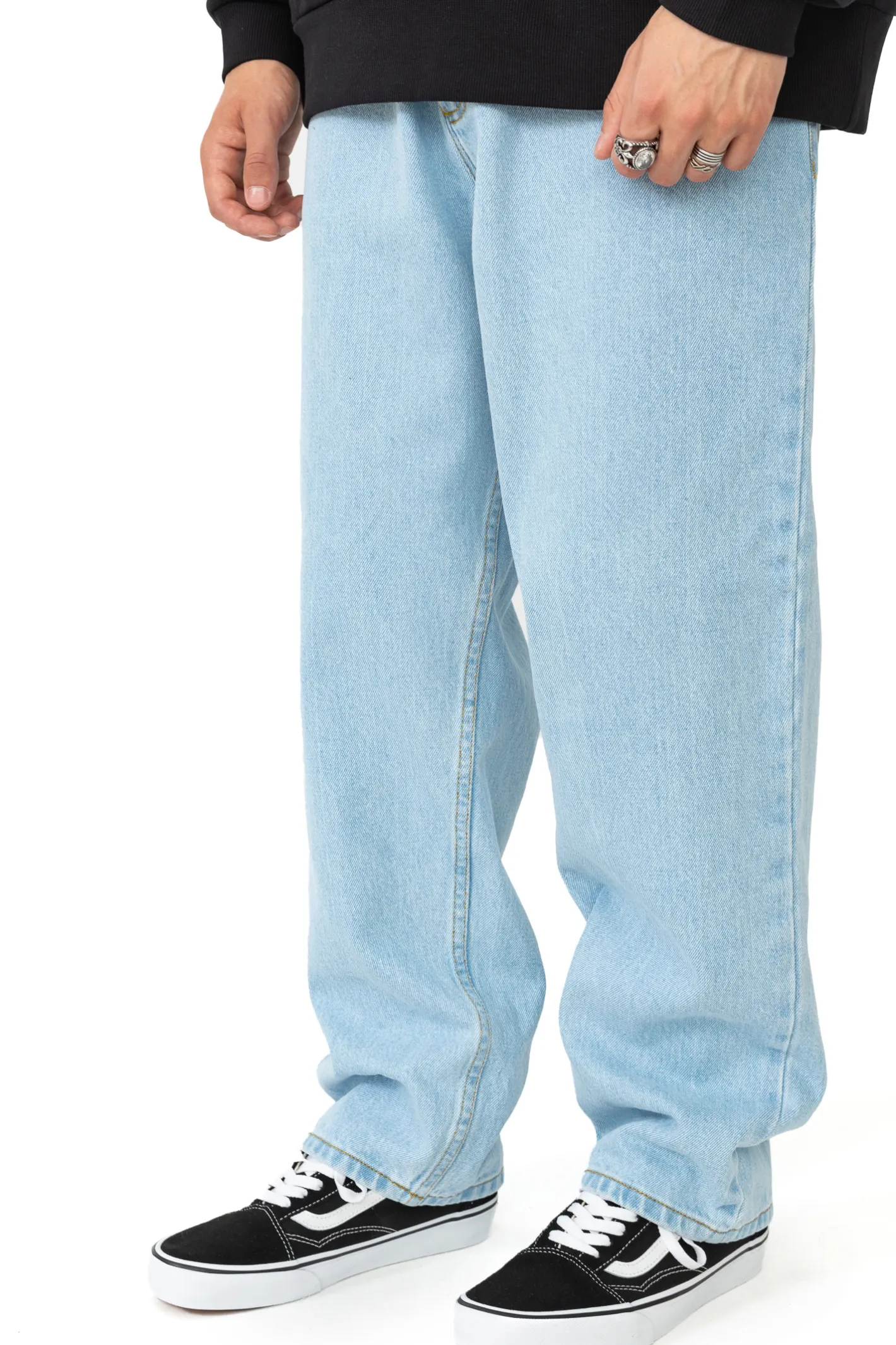 Spodnie Baggy|Jeansy-Mercur Spodnie Throw Up