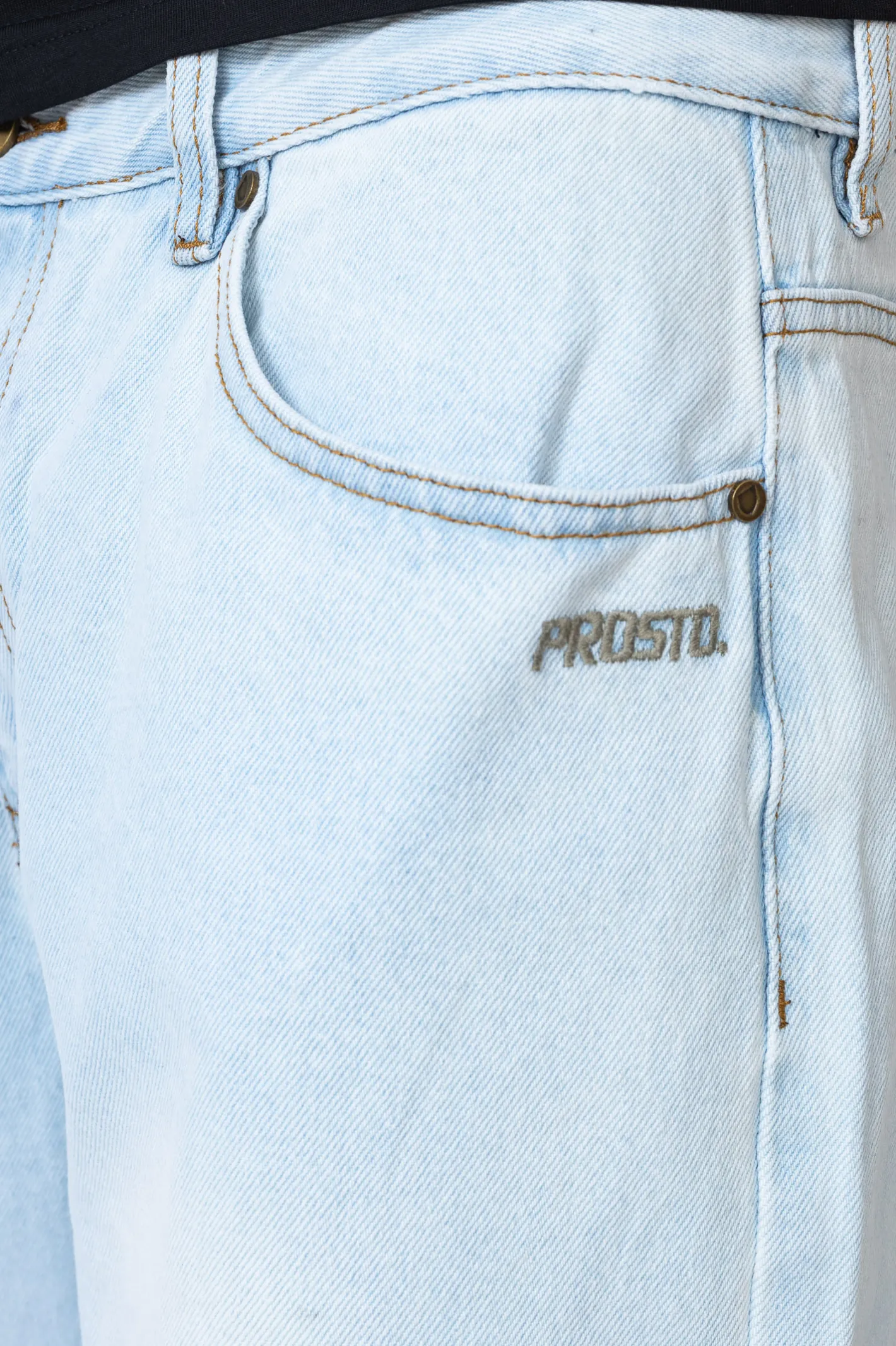 Jeansy|Wszystkie Spodnie-Prosto Spodnie Jeans Baggy Overdyed