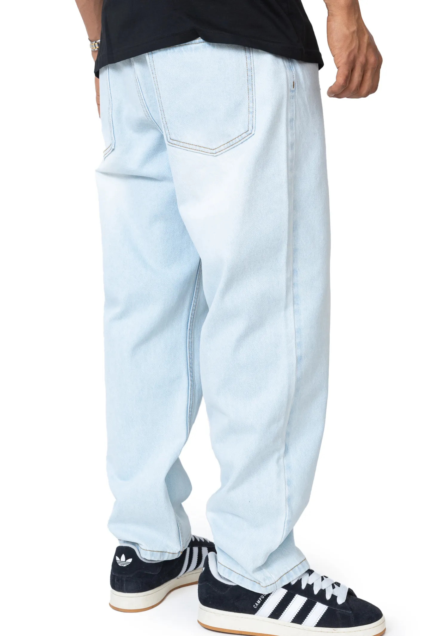 Jeansy|Wszystkie Spodnie-Prosto Spodnie Jeans Baggy Overdyed