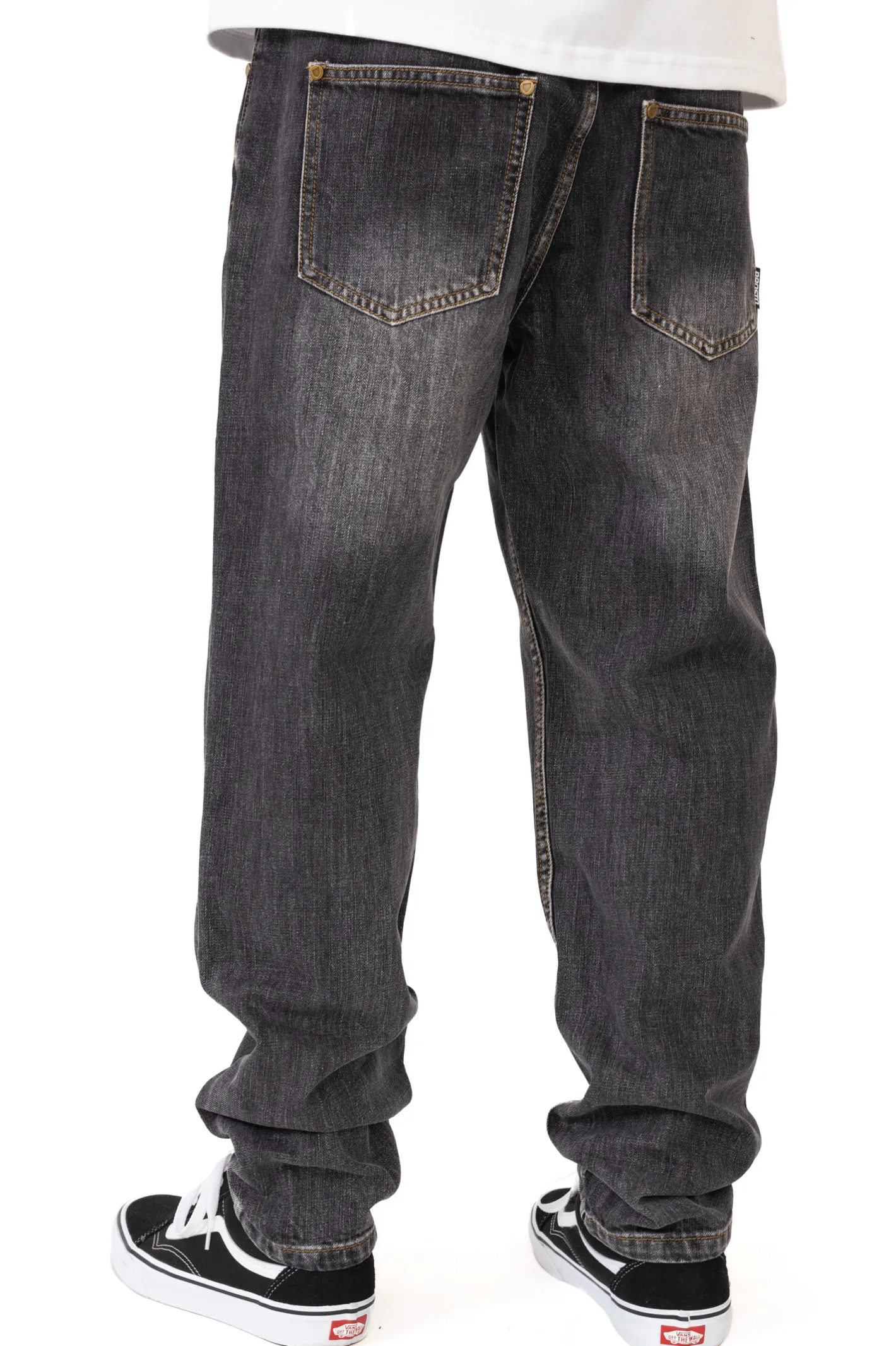 Jeansy-Prosto Spodnie Jeans Hopler