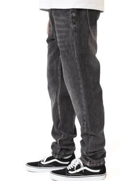 Jeansy-Prosto Spodnie Jeans Hopler