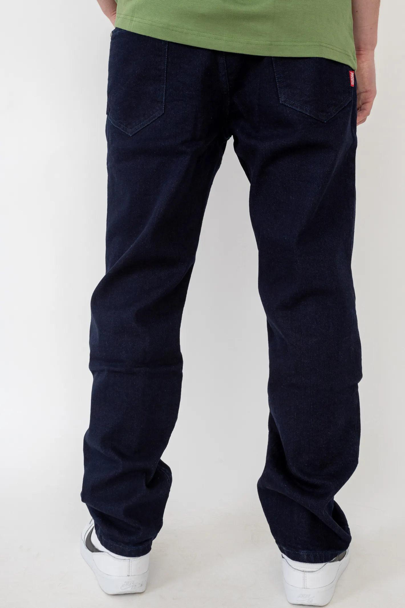 Jeansy-Prosto Spodnie Jeans Regular Pocklog