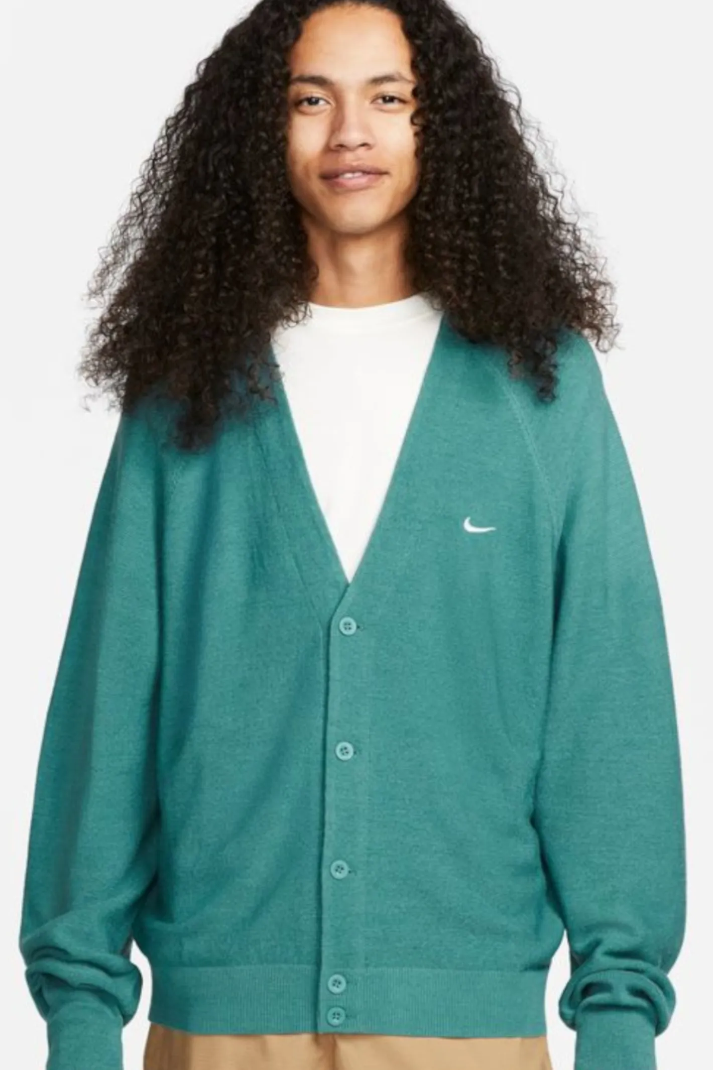 Bluzy Rozpinane-Nike Sweter SB Skate Cardigan