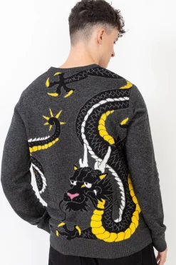 Bluzy Bez Kaptura-Ripndip Sweter Ryu