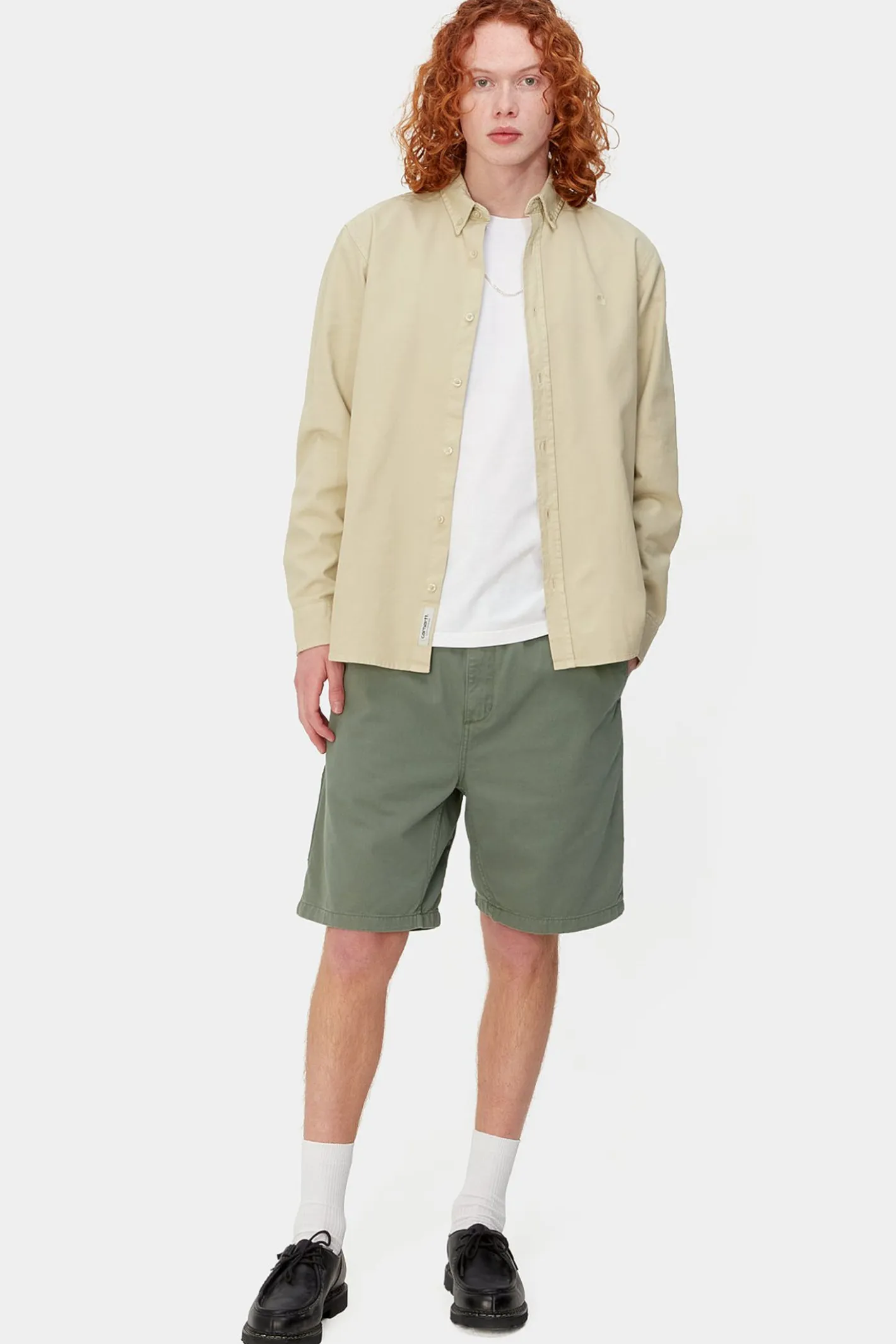 Szorty Materiałowe-Carhartt WIP Szorty Flint