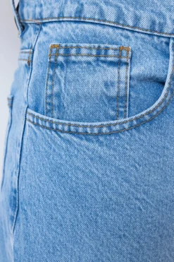 Szorty Jeansowe|Jorts-Mercur Szorty Loose