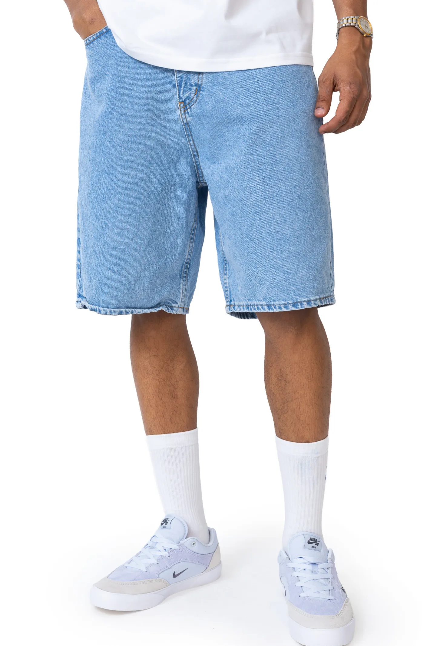 Szorty Jeansowe|Jorts-Mercur Szorty Loose