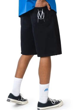 Szorty Jeansowe|Jorts-Mercur Szorty Loose Monument