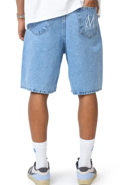 Szorty Jeansowe|Jorts-Mercur Szorty Loose Monument