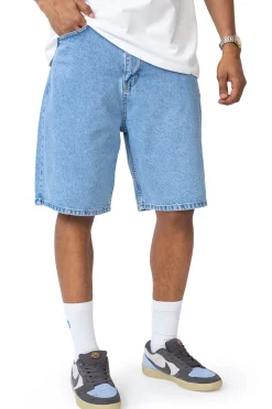 Szorty Jeansowe|Jorts-Mercur Szorty Loose Monument